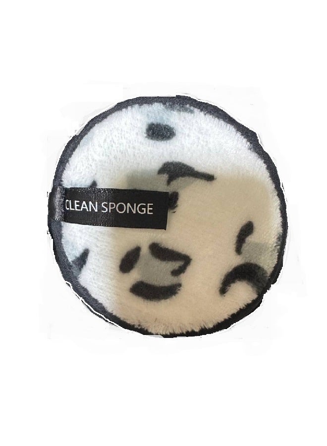 كلين سبونج وسادة كبيرة لإزالة المكياج - متعددة الألوان - Image 3